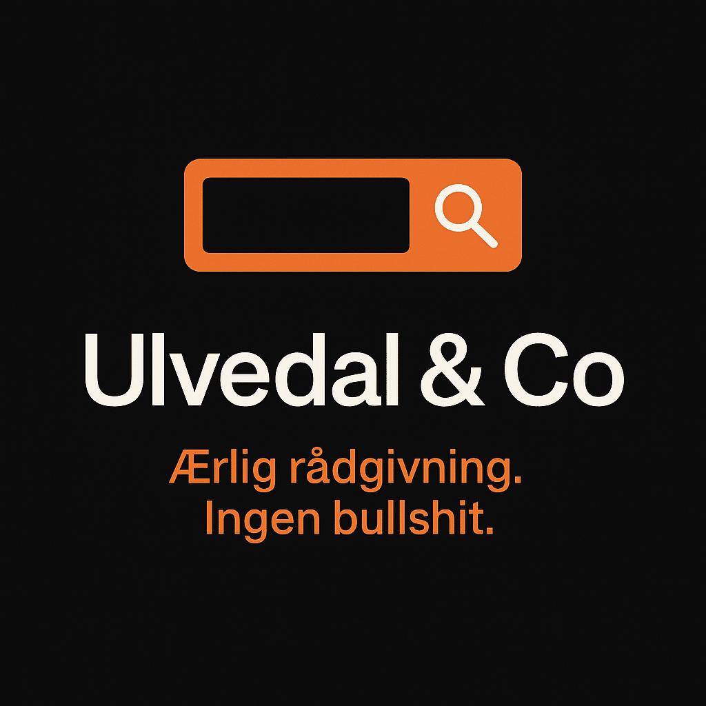 Hvorfor vælge Ulvedal & Co af Thomas Ulvedal