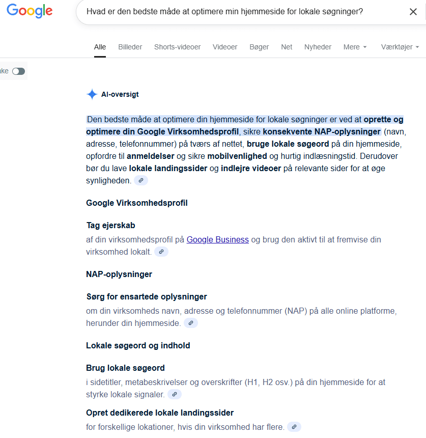 er seo død? nej der er bare nye spilleregler. Få hjælp hos Ulvedal & Co