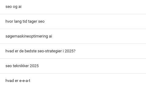 SEO og AI